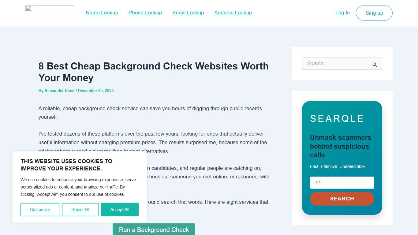 8 Best Cheap Background Check Websites in 2026